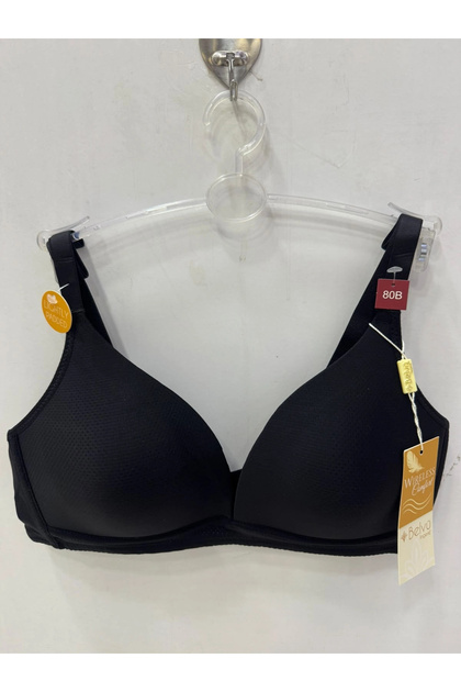 Women's Non-Wired Non-Supportive Porous Fabric Bra