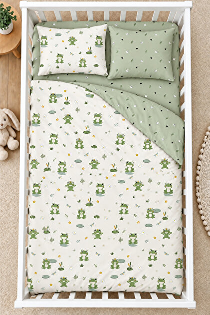 Pepe 100% Cotton Ranforce Baby Duvet Cover Set
