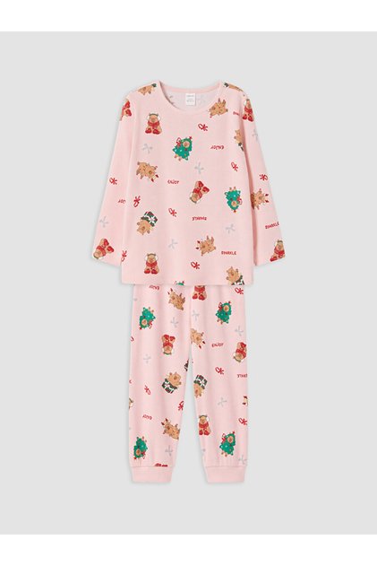 Quality Pieces from Çelebi Store Printed Girls' Pajama Set