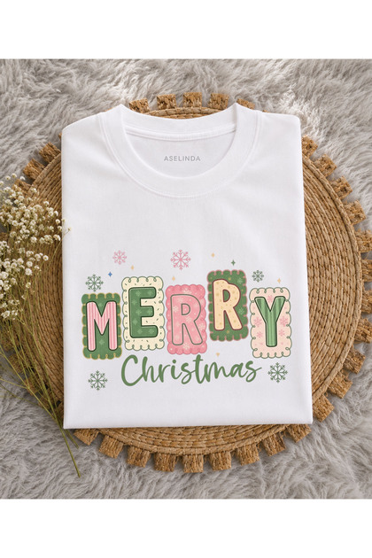 Merry Christmas Themed T-Shirt-Family Combination T-Shirt (Add Items to Make a Combination)