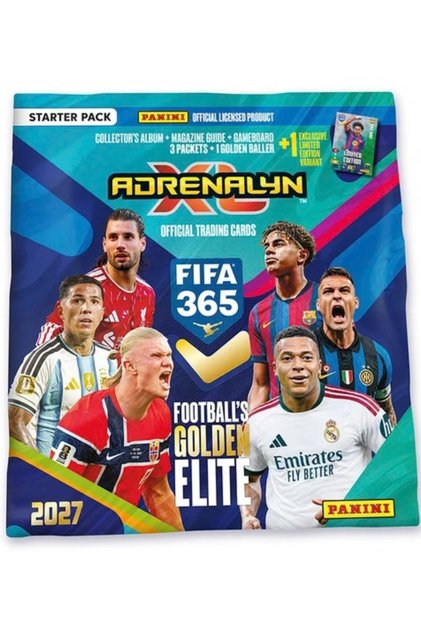 Official Fifa Adrenalyn XL ™ Fifa 365 2027 Mega Starter Pack Album Trading Card Collection - Starter Pack