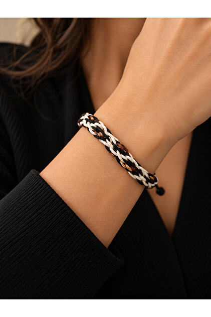 Leopard Print Handmade Bracelet