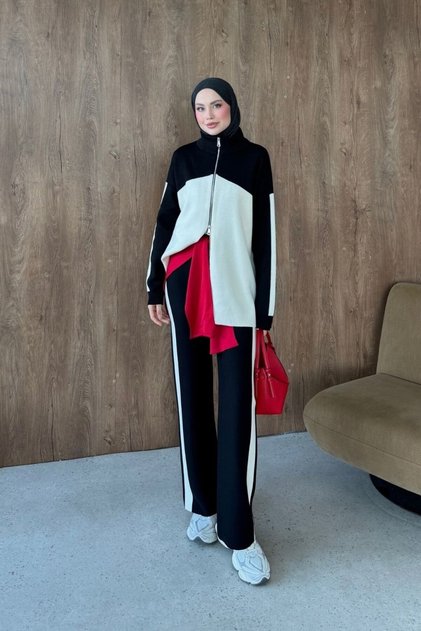 Bero Garnili Zippered Suit Black