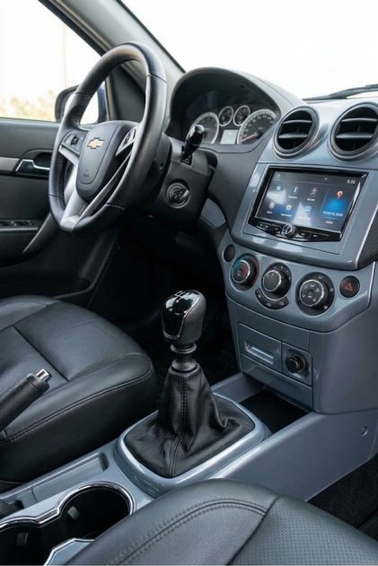 Chevrolet Aveo T300 Leather Gear Shift Knob Black Shade