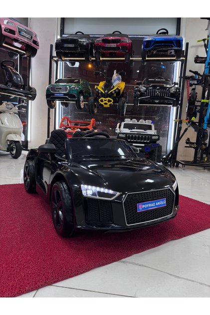 AUDİ RS 8 YENİ MODEL AKÜLÜ ARABA (0-6) yaş (ÖZEL PLAKA)