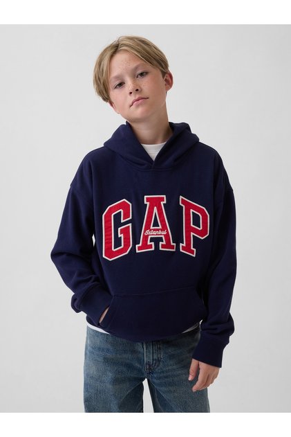 Erkek Çocuk Lacivert VintageSoft İstanbul Logo Sweatshirt