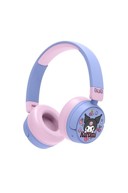 Casti audio wireless pentru copii Kuromi, pliabile, Bluetooth 5.3, limitare volum 8