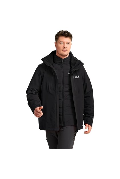 Jasper Pro 3ın1 Jkt M Siyah Erkek Outdoor Ceketi A66293-6000