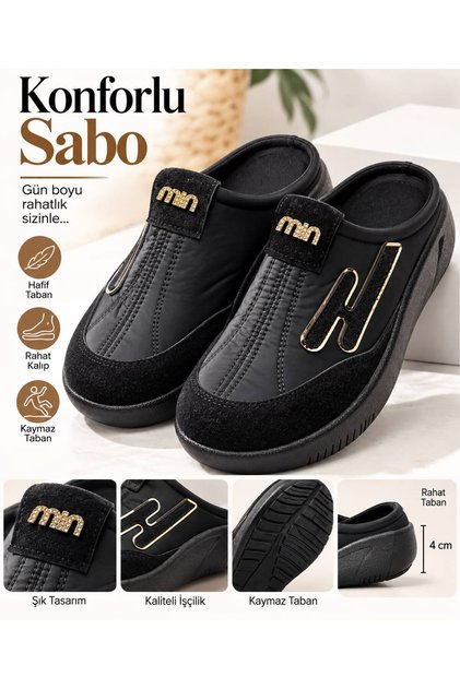 Nova Women's Thin Sole Orthopedic Sabo Doctor Nurse Hospital Chef Slippers Women's Home Slippers