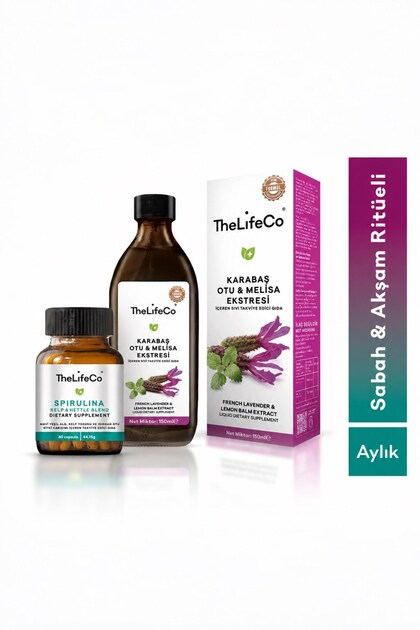 Sabah & Akşam Ritüeli (Karabaş&Melisa Eks - Spirulina Kelp&Nettle)