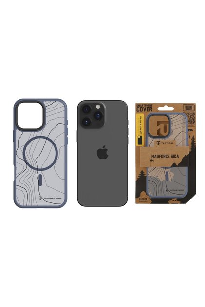 Husă protecție MagForce Hyperstealth Sika compatibilă iPhone 16 Pro Max, albastră