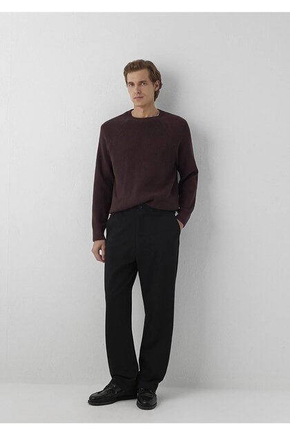 Woven trousers black