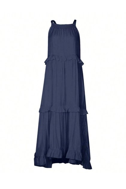 Rochie lunga, Bleumarin