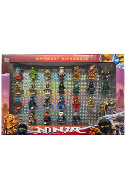 Set de 24 de minifigurine tip LEGO Ninjago