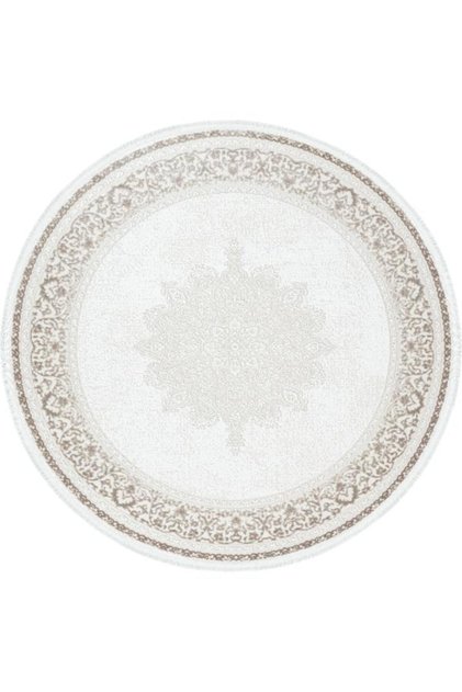 Vorentis - Nuvia Modern Yuvarlak Salon Oturma Odası Halısı
