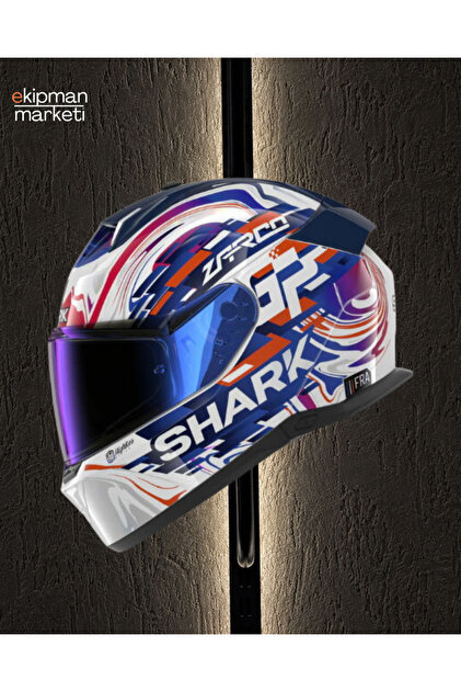 Skwal İ3 Replica Zarco Gp Kapalı Kask WVB