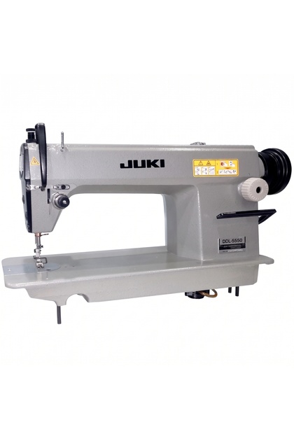 | DDL-5550 Industrial Lockstitch Sewing Machine | High Speed Auto Lubrication | Solid White Steel