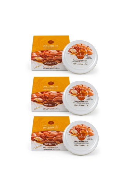 Harem's Argan Face and Decollete Cream 3 Pieces