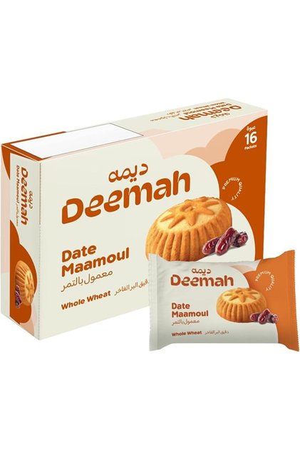 معمول القمح الكامل بالتمر، 16×16 جرام 256 جرام