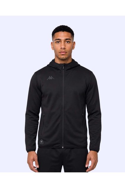 İrdum Tur Men's Black Regular Zippered Sweatshirt