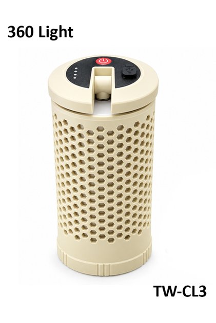 360° LED Telescopic Camping Light TW-CL3, Portable USB Rechargeable Lantern with Adjustable Head