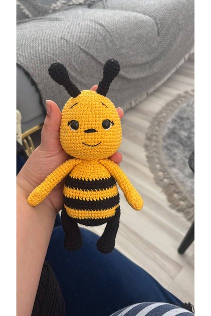 Amigurumi Arı Maya 🐝 Minik bir arı, kocaman bir mutluluk! 💛