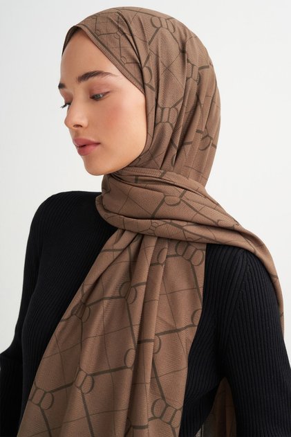 Grace Desen Reniva Tensel Shawl Mocha