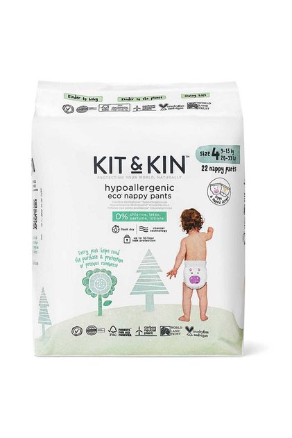 Kit & Kin Eco Pull-Ups Size 4 (Maxi) 22-Pack