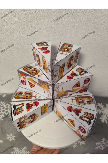Tort din cutiuțe set 5 buc