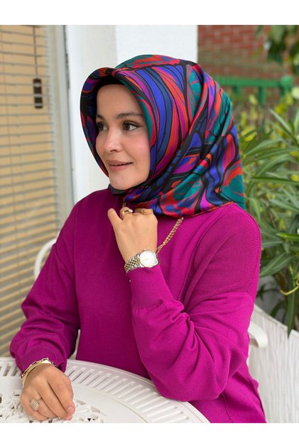 TWILL SILK SCARF
