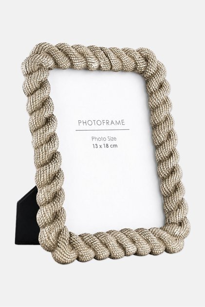 Glass Polyresin Photo Frame, Multicolor