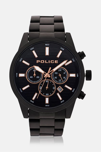 Men PEWGI2239402 Stainless Steel Analog Watch 45 mm, Black