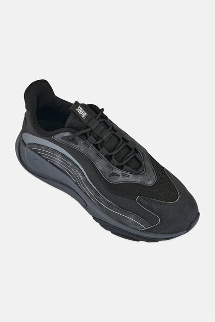 Men Casual Lace Up Outdoor Shoes, Black