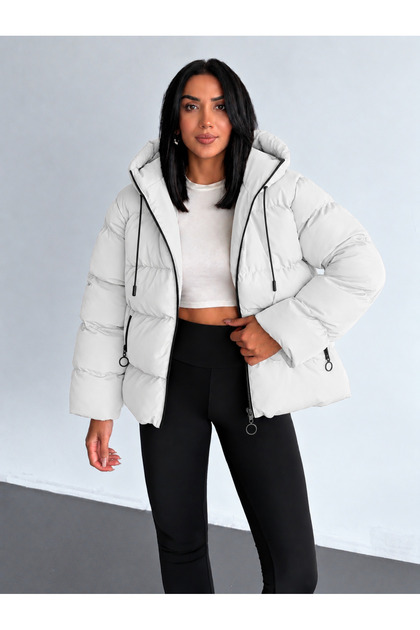 Women's Hooded Winter Puffer Coat