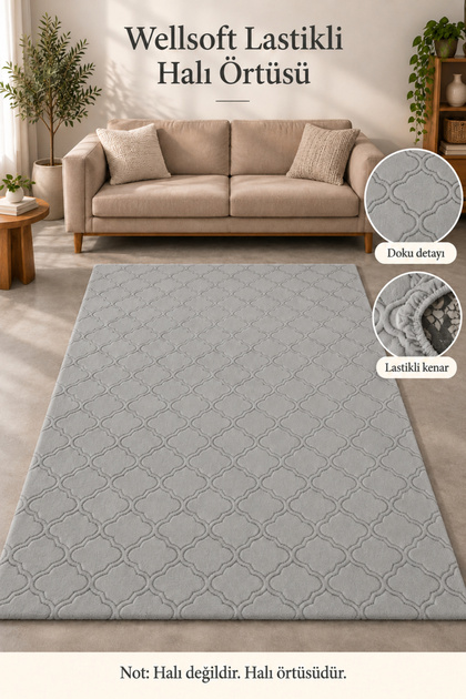 Elastic Wellsoft Rug Cover | Decorative, Washable – Not a Rug