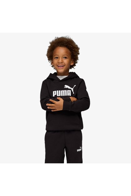 Essential No.1 Logo Kids Black Tracksuit Set
