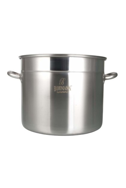 Oala din inox cu capac, 36.5cm, 31 Litri UZ CASNIC grosime 0.7 mm,