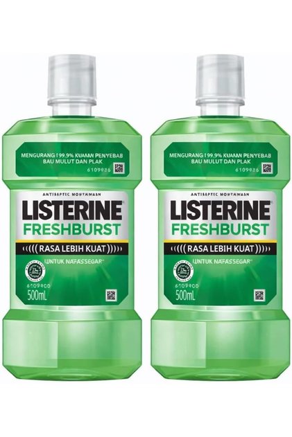 Freshburst Antiseptic Mouthwash for Bad Breath Plaque & Gingivitis 1000ml