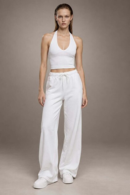 Elastic Waistband Sweatpants Six