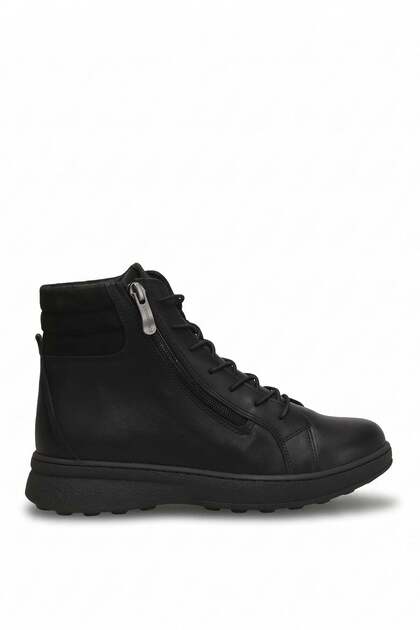 D26Kb-8025 Women's Genuine Leather Boots Black