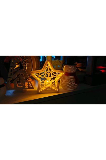 Stella – 2'li Işıklı Yılbaşı Yıldızı Seti
