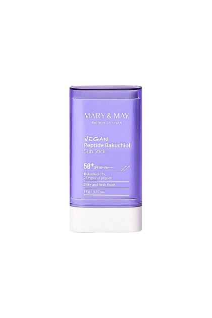 Vegan Peptide Bakuchiol Sunscreen Stick Spf50+ for Normal Skin 18 g