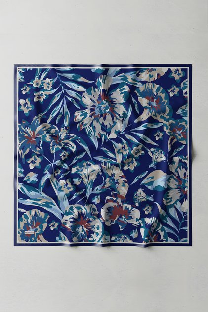 Twill Eşarp Laci-Bordo