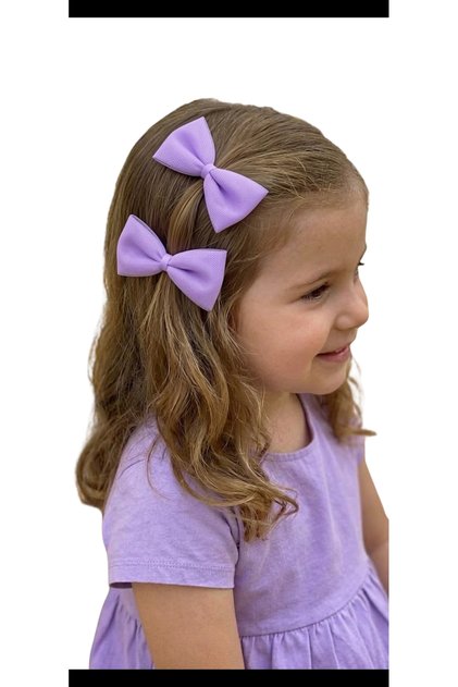 Children's Tulle Bow Buckle Set