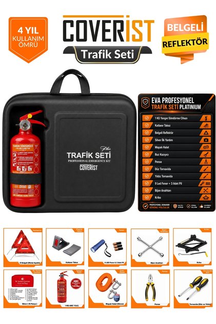 Eva Trafik Seti Kare Platinium Paket - Full Set