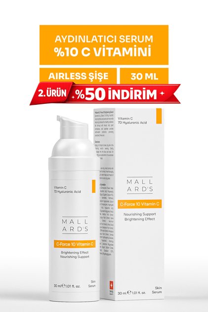 C-Force 10 Serum, Aydınlatıcı C Vitamini Serumu (%10), 30 ml