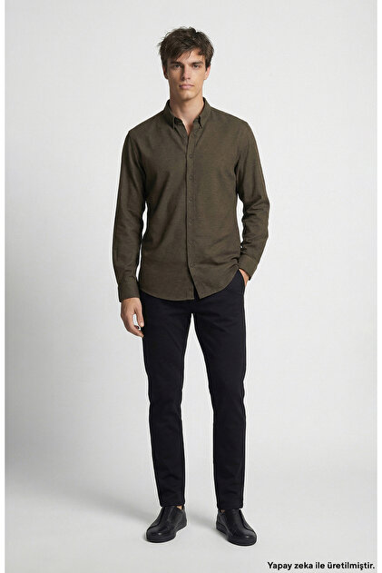 N-Tech Siyah Casual Pantolon