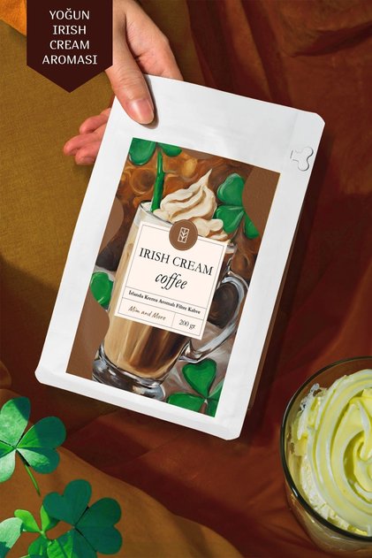 Irish Coffee – Irlanda Krema Aromalı Kahve 200 gr