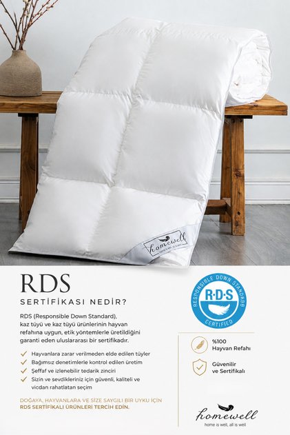 Goose Feather King Size Duvet 90% Goose Feather 240X260 cm