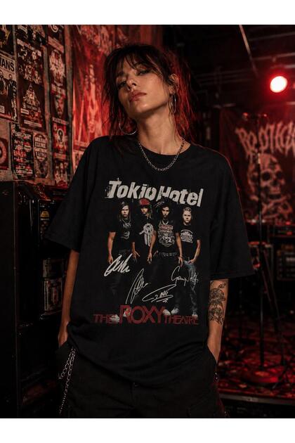 Tokio Hotel, The Roxy Theatre, Rock Metal Müzik Grubu Tişörtü